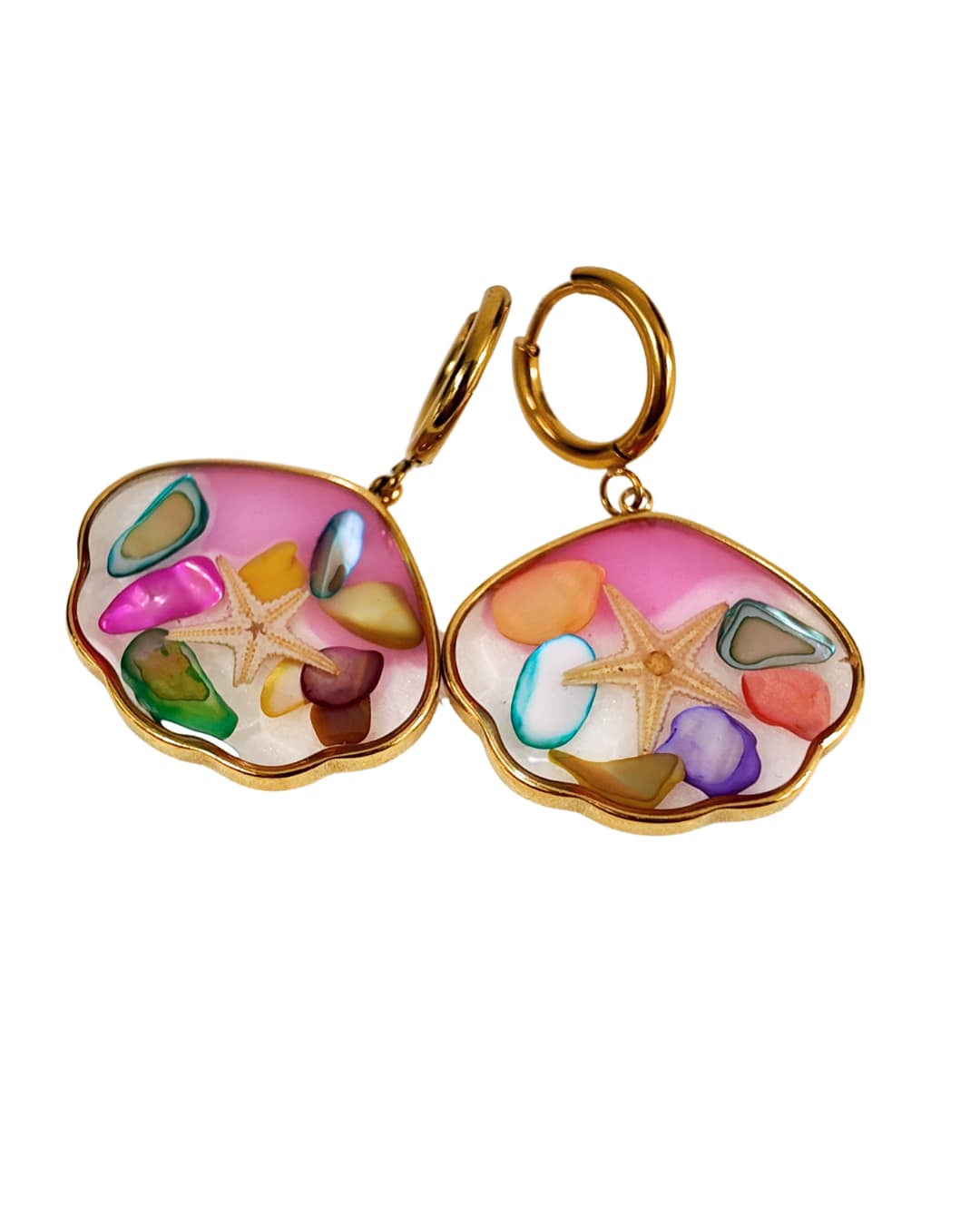 Pink Tides Earrings