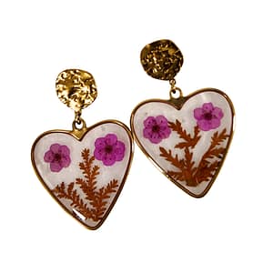 Blooming Heart Earrings