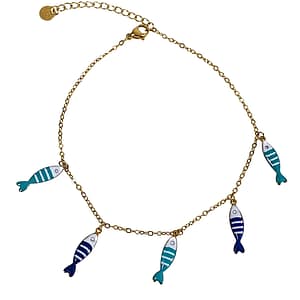 Blue Tide Anklet