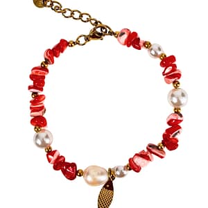 Coral Mermaid Bracelet
