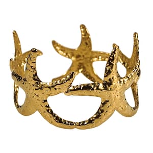 Golden Starfish Cuff