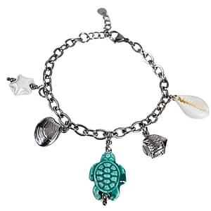 Silver Turtle Bracelet
